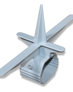 Support self centering for raised perch